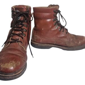 Brahma Work Boots Men's Size 10 Brown Non Steel Toe Lace Up